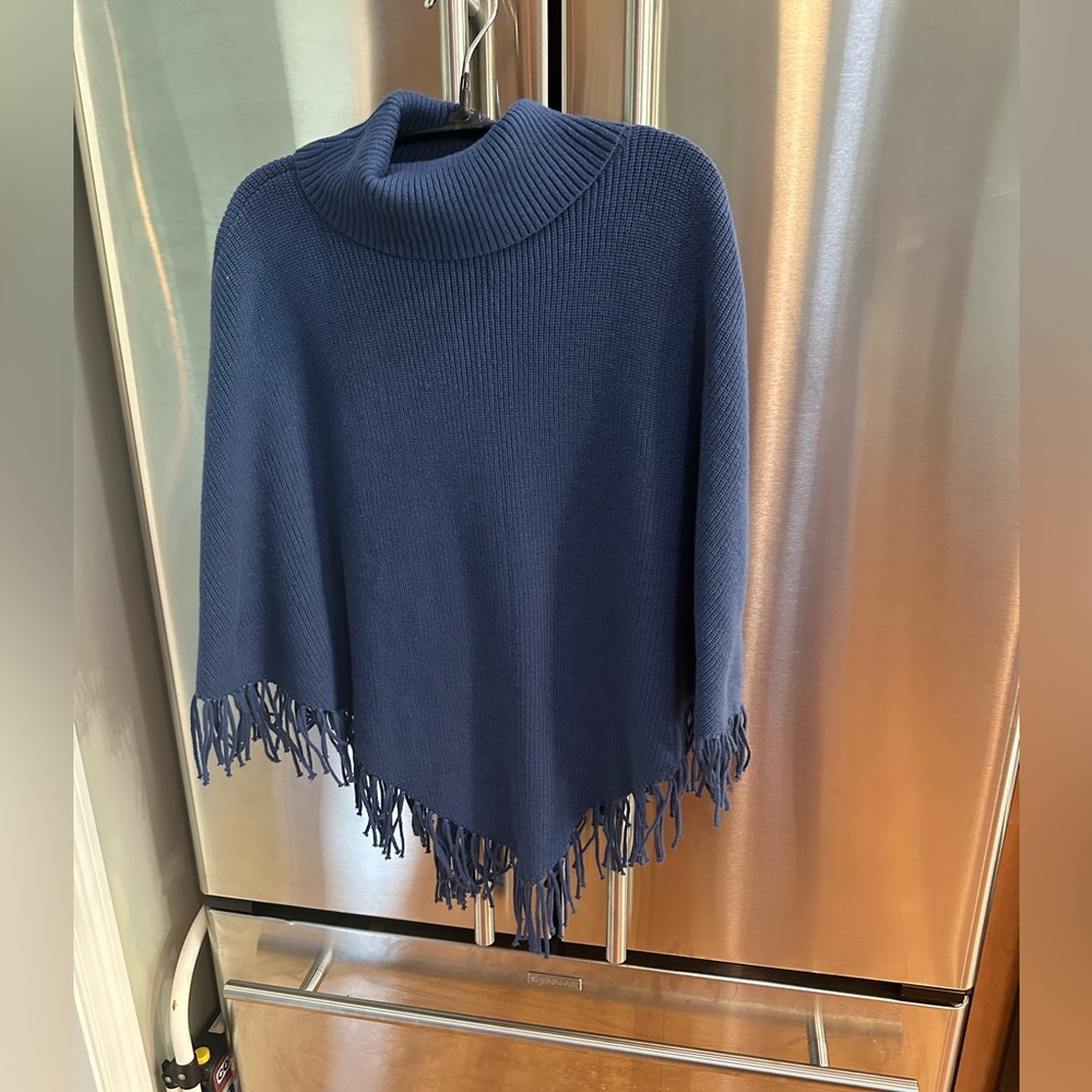 New with tag, Talbots poncho size medium